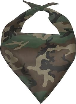 KEIAHUAN Camo Dog Bandana