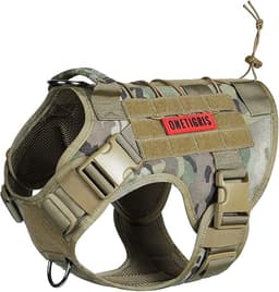 OneTigris Tactical Dog Harness Vest (Camo)
